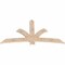 Ekena Millwork Davenport Smooth Timber Gable Bracket, Douglas Fir, 72"W x 39"H x 1 1/2"D x 5 1/2"F, 13/12 Pitch GBW072X39X0206DAV00SDF - alternate 3